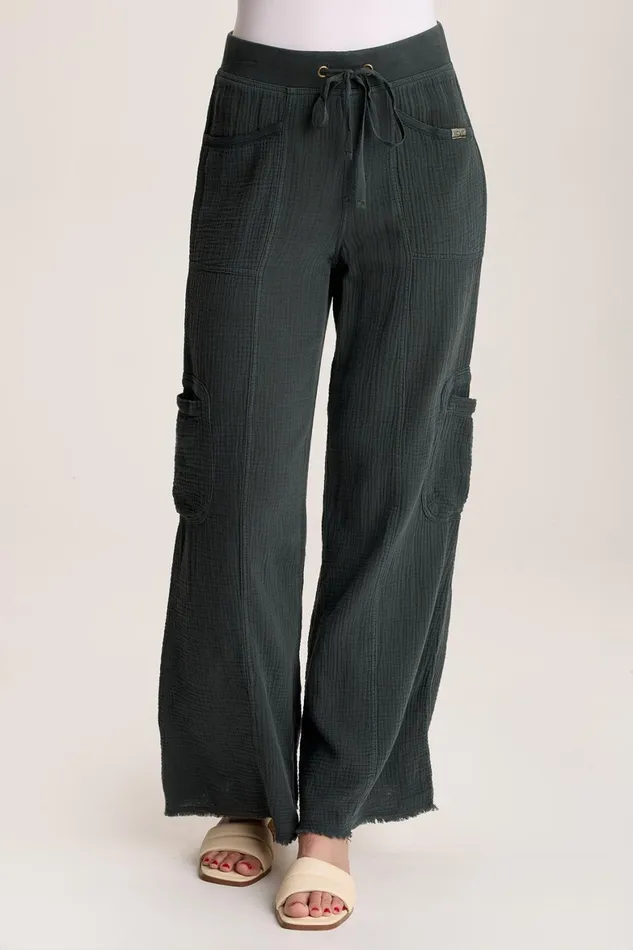 XCVI Rizal Gauze Pocket Flare Pant Women Pants