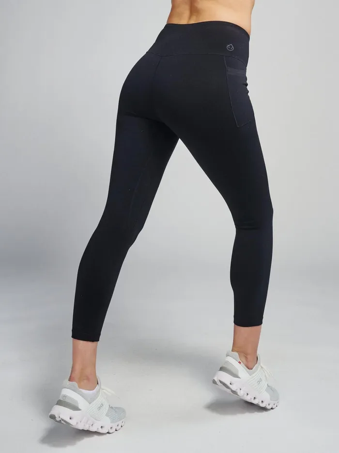 Yoga Studio Women Tasc Performance Sculptive Pocket 78 Legging