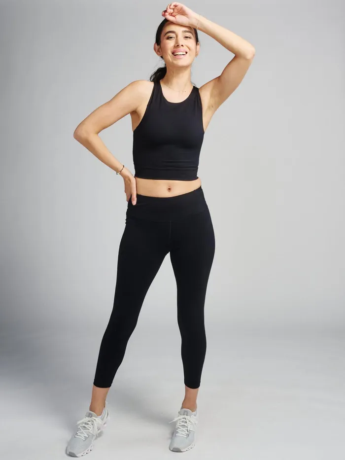 Yoga Studio Women Tasc Performance Sculptive Pocket 78 Legging