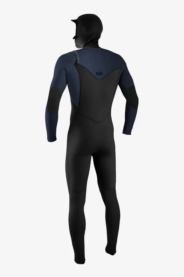 YOUTH HYPERFREAK 54MM CHEST ZIP FULL WETSUIT W HOOD Blknvy Women O039NEILL Youth Wetsuits