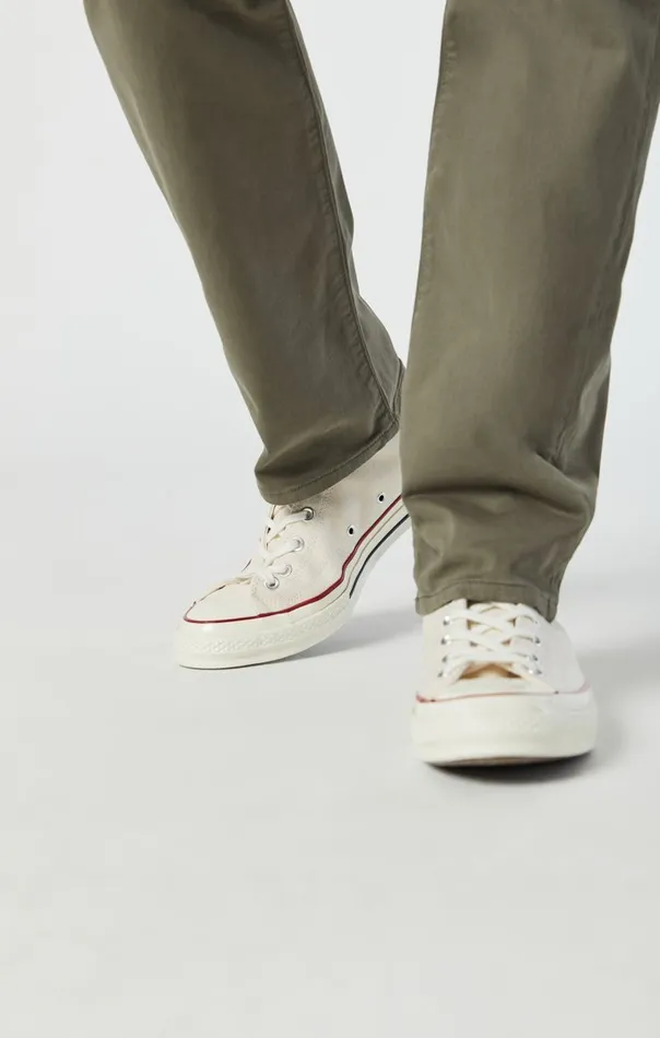 Zach Straight Leg In Dusty Olive Twill Men Mavi Jeans Pants Zach Straight Leg In Dusty Olive Twill Men Mavi Jeans Pants