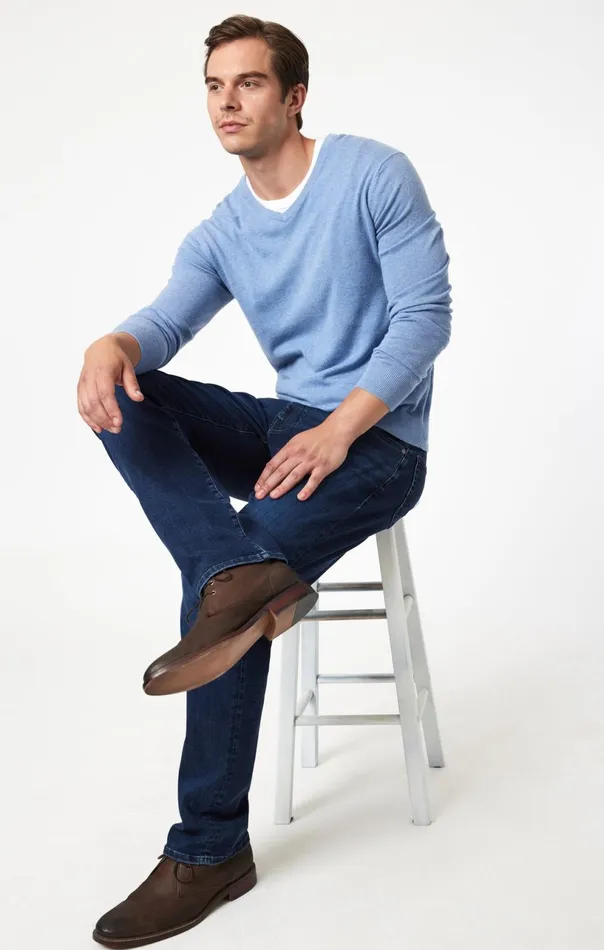 Zach Straight Leg In Ink Brushed Supermove Men Mavi Jeans Denim Zach Straight Leg In Ink Brushed Supermove Men Mavi Jeans Denim