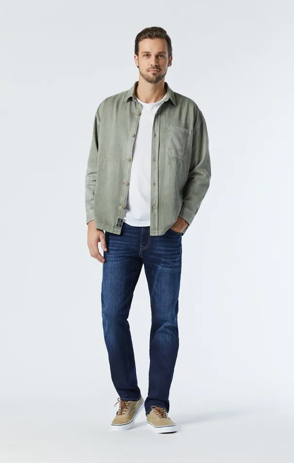 Zach Straight Leg Jeans In Dark Blue Nashville Men Mavi Jeans Denim Zach Straight Leg Jeans In Dark Blue Nashville Men Mavi Jeans Denim