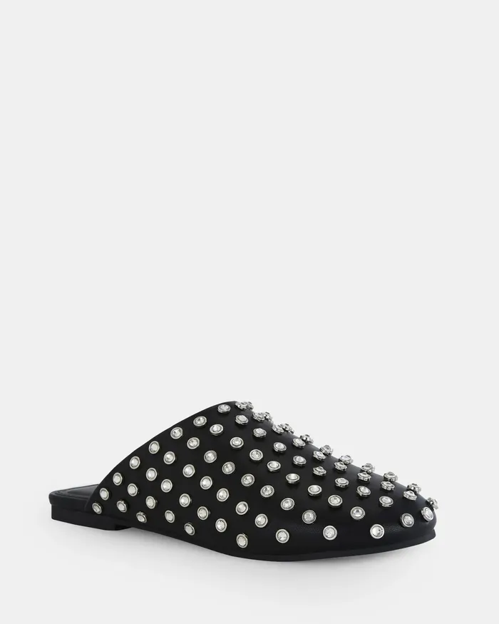ZASPER BLACK Slip Ons Casuals NOVO Shoes Women