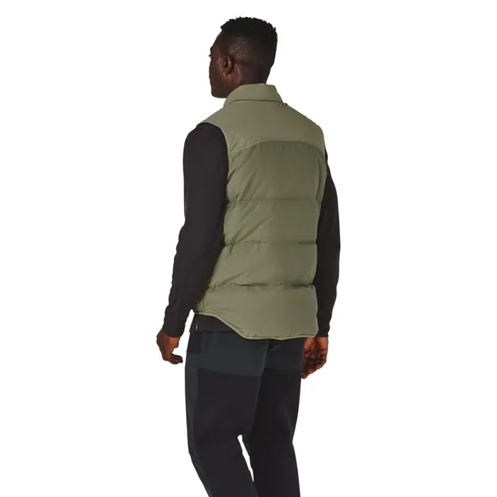 Zigzag Down Vest Dusty Olive MenWomen Danner Outerwear