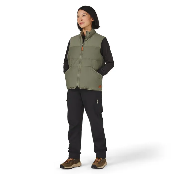 Zigzag Down Vest Dusty Olive MenWomen Danner Outerwear