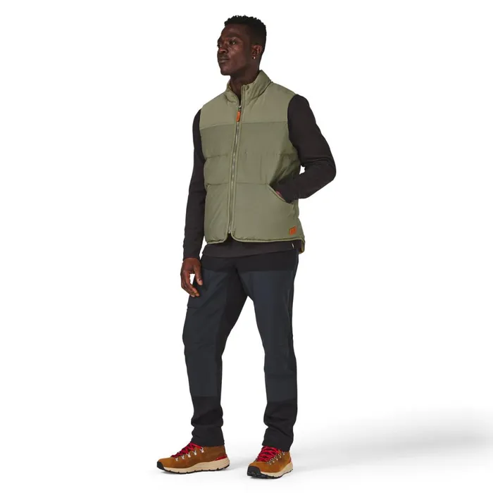 Zigzag Down Vest Dusty Olive MenWomen Danner Outerwear