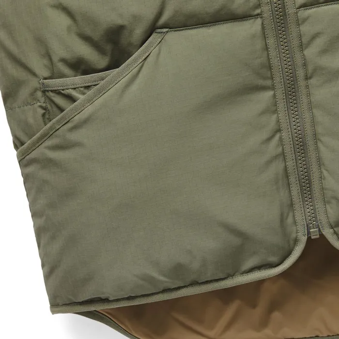 Zigzag Down Vest Dusty Olive MenWomen Danner Outerwear